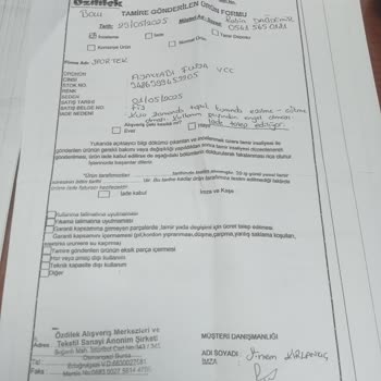 Kısa Sürede Deforme Olan Ayakkabı İçin Ücret İadesi Talebi