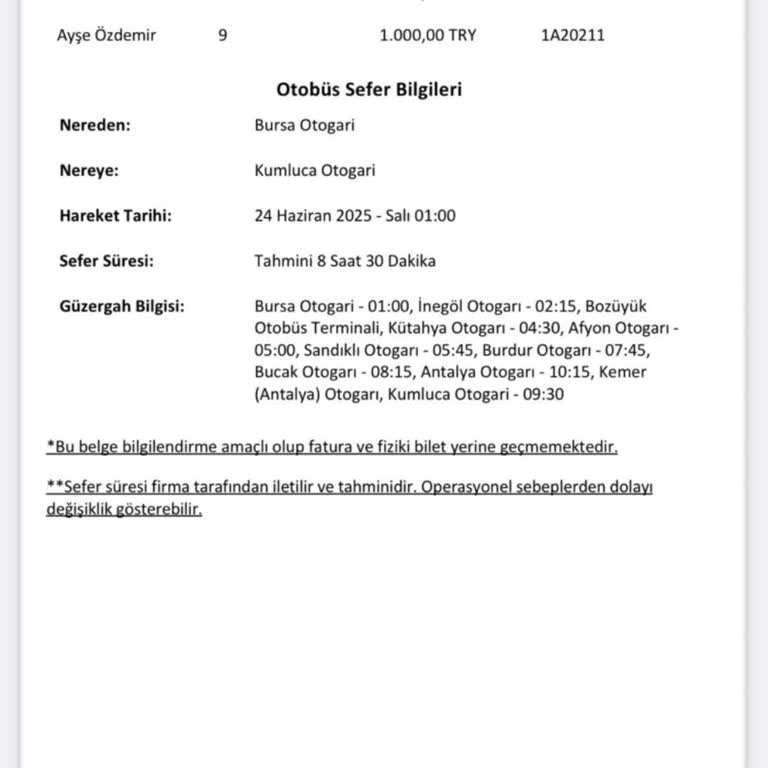 Eksik Bilgilendirme Nedeniyle Yanlış Tarihli Bilet Ve Maddi Kayıp