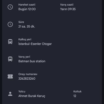 Koltuk Numarası Keyfi Değiştirildi, Kronik Rahatsızlığım Göz Ardı Edildi