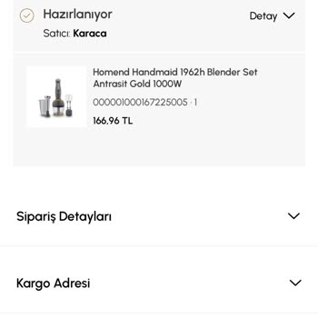 Karaca Online Mağazada İletişim Eksikliği Ve Ürün Teslimat Sorunları