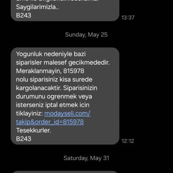 Sipariş İptali Sonrası İade Edilmeyen Para Ve Mağduriyet