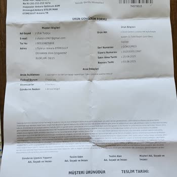 Teknosa Ve Karaca Arasındaki İletişimsizlik Süpürge Servisi Mağduriyeti