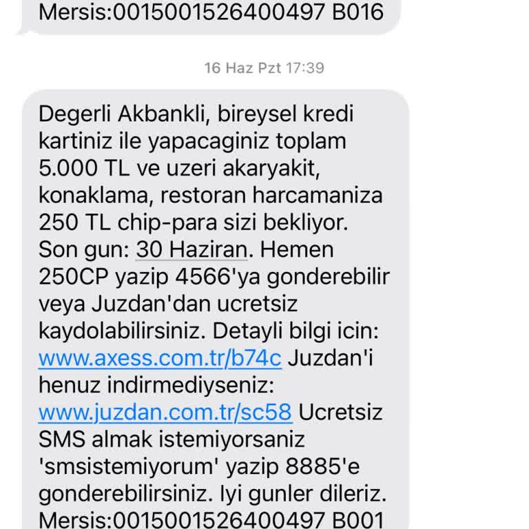 Kampanya Katılımında Yaşanan Sorun Ve Chip Para Yüklenmemesi