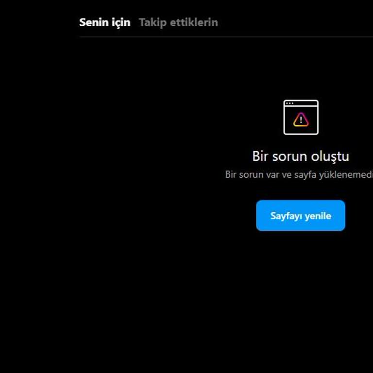 Instagram Hesabımda Şüpheli Giriş Sonrası Sürekli Akış Yenilenemedi Hatası Alıyorum