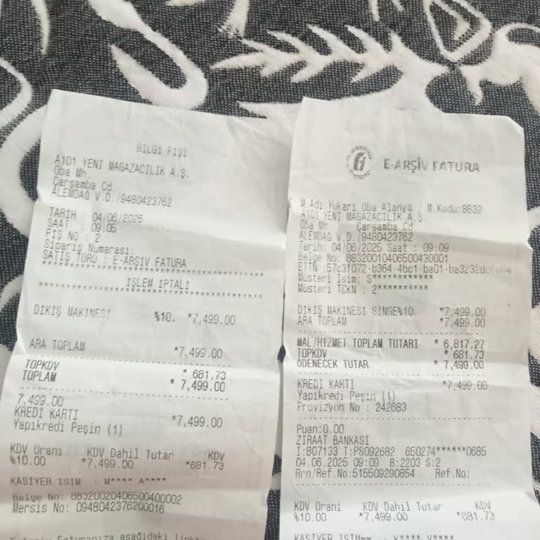 Dikiş Makinesi Alımında Çift Çekim Yapıldı, Para İadesi Yapılmadı