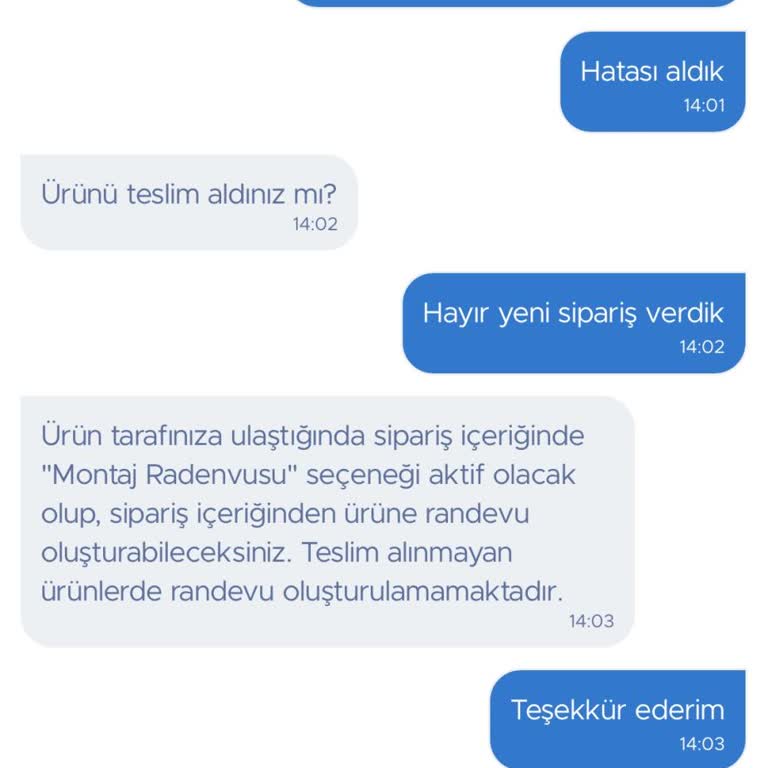 İptal Edilemeyen Sipariş Ve Montaj Bedeli Sorunu