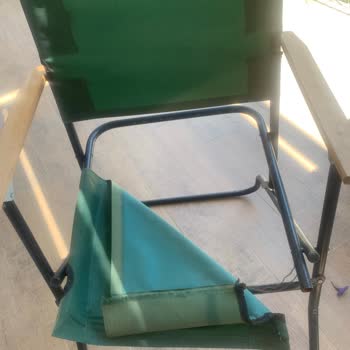 Kamp Sandalyesi Kısa Sürede Yırtıldı Firma Dönüş Yapmıyor