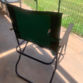 Kamp Sandalyesi Kısa Sürede Yırtıldı Firma Dönüş Yapmıyor