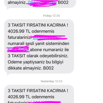 Hizmet Sunulmadan Haksız Faturalandırma Ve Psikolojik Baskı