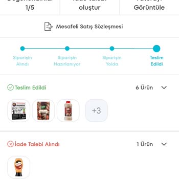 A101 Kapıda Yanlış Ürün Gönderimi Ve İade Sorunu