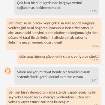 Siparişim Kargoya Verilmedi Satıcı Ve Trendyol İlgisiz