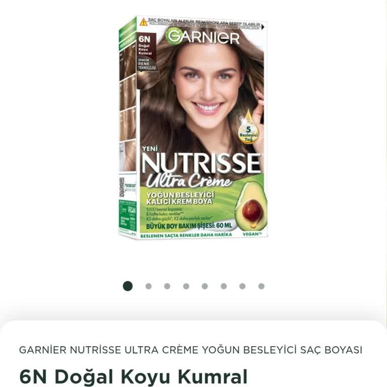 Sevdiğim Garnier Nutrisse 6N Saç Boyası Neden Artık Satılmıyor