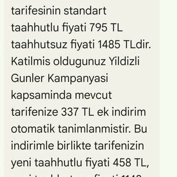 Taahhütlü Aboneliğe Rağmen Yanlış Faturalandırma Ve Yüksek Fatura Şoku