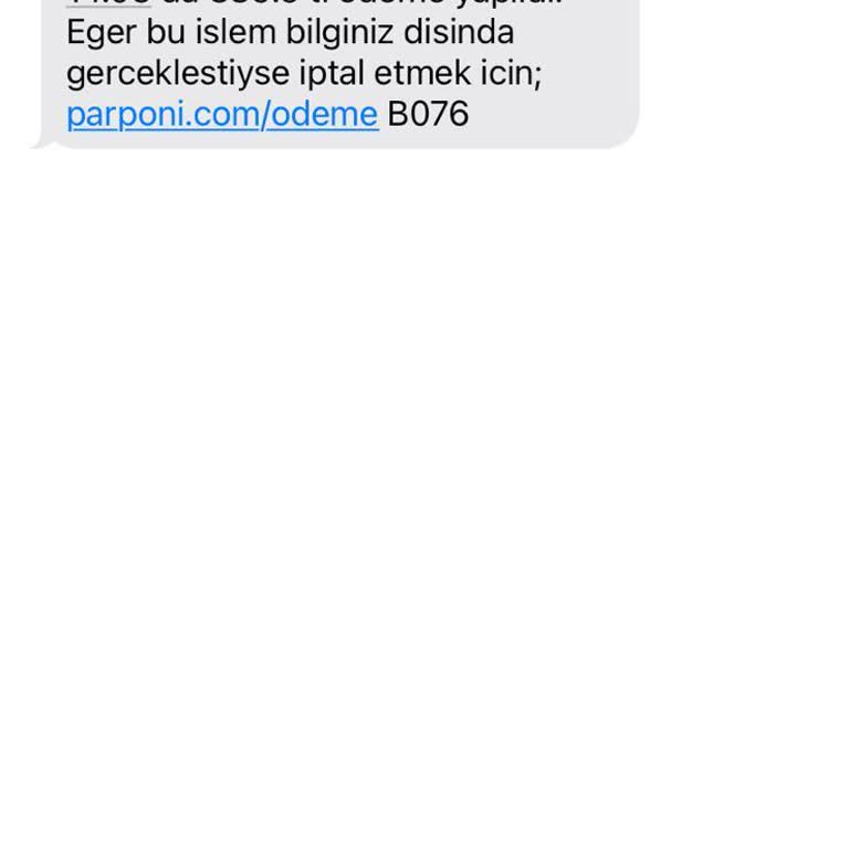 Bilinmeyen Site Adına Hesabımdan Şüpheli Ödeme Mesajı!