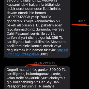 Yurt Dışı İnternet Paketinde Zamanlama Hatasıyla Haksız Ücretlendirme Yaşadım