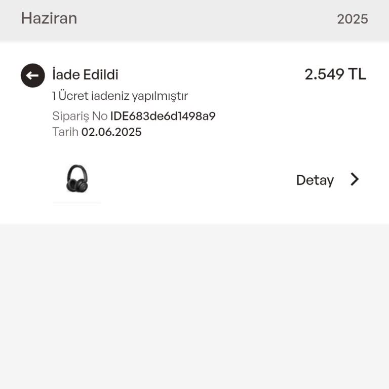 İade Ücretim 12 Gündür Hesabıma Yatırılmadı