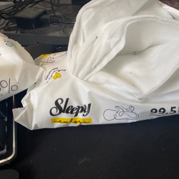 Aldığım Sleepy Newborn Islak Mendillerde Küf Ve Leke Sorunu