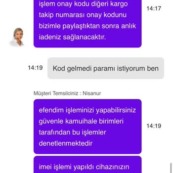 Kazandığım İphone 15 Pro Max İçin Para Talep Edilmesi Ve Tehdit Edilmesi