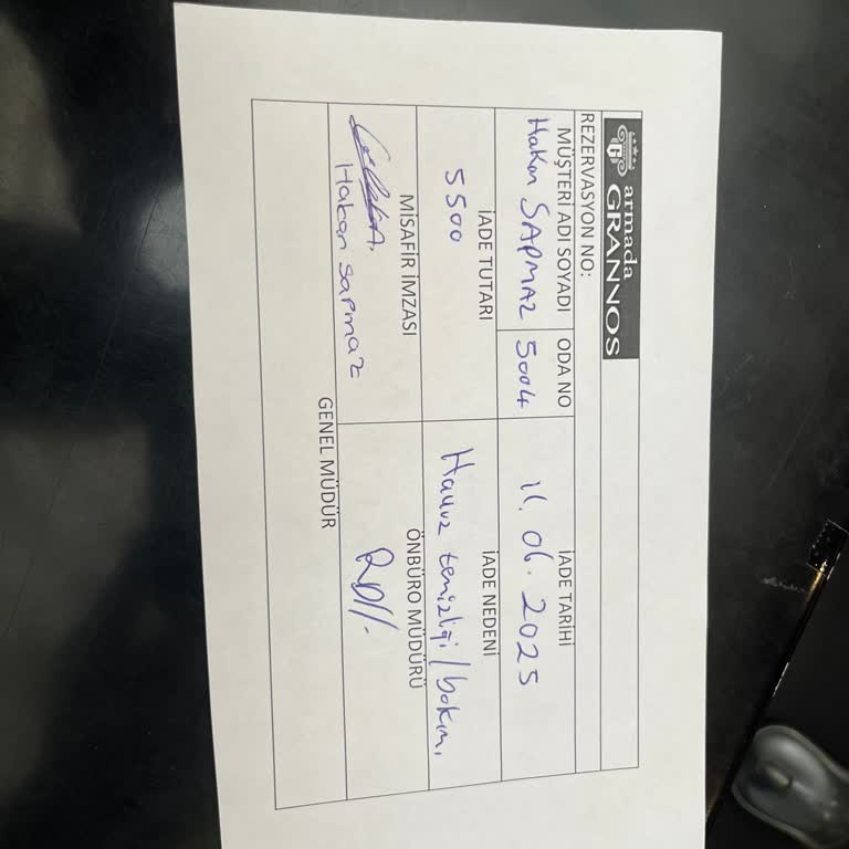 Hijyen Sorunu Ve İade Sürecinde Yaşanan Mağduriyet