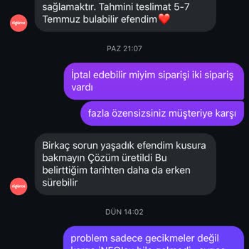 Figürce'den Sipariş Sonrası İletişimsizlik Ve Güven Sorunu
