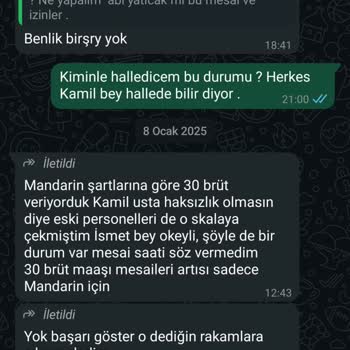 Çalışma Sürecinde Yaşanan Ödeme Ve İzin Sorunları