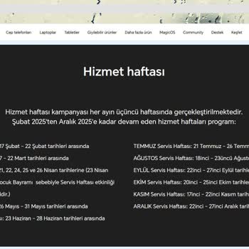 Honor Servislerinde Sürekli Hatalar Ve Çözümsüzlük