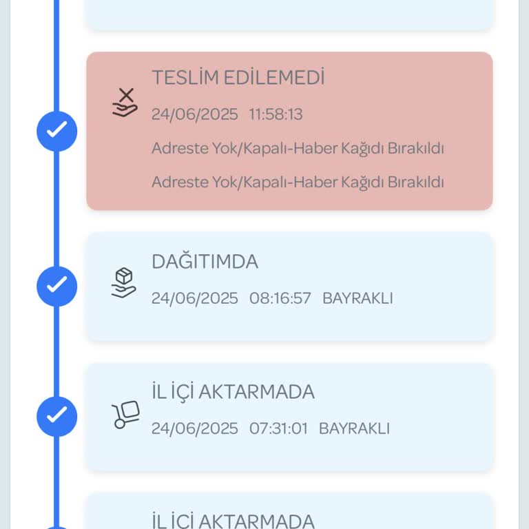 Adresimde Olmama Rağmen Kargo Teslim Edilmedi, Mağdur Edildim