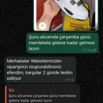 Sipariş Verdiğim Ayakkabı Teslim Edilmedi Ve İletişim Sağlanamıyor