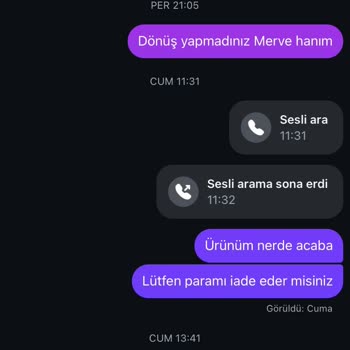 Siparişime Ne Ürün Ne De Yanıt Var: Mağduriyet Yaşıyorum!