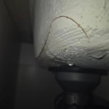 Granit Evyemde Ani Çatlak Ve Üretim Hatası Şüphesi