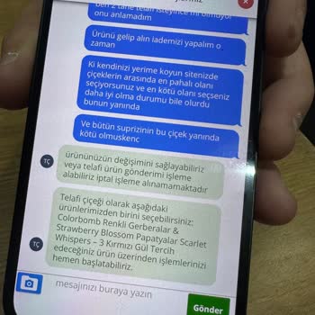 Çürük Ve Küçük Çiçek, Yetersiz Müşteri Hizmeti: Mağduriyetim Giderilmedi