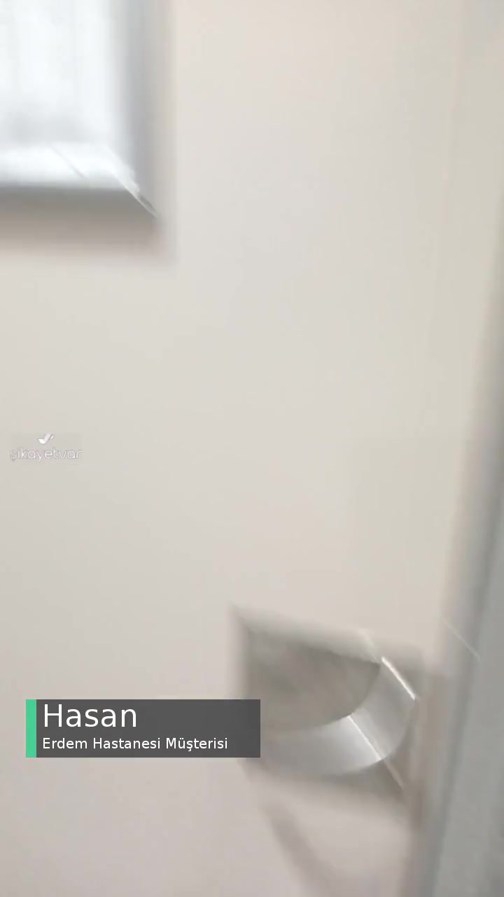 Erdem Hastanesi Hijyen Yok! videonun kapak resmi