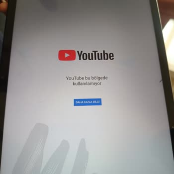 Lenovo TAB M11 Tabletimde Youtube Giriş Sorunu Yaşıyorum Video İzleyemiyorum