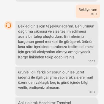 Teslim Edilmeyen Ürün İçin Yetersiz Destek Ve İade Sorunu