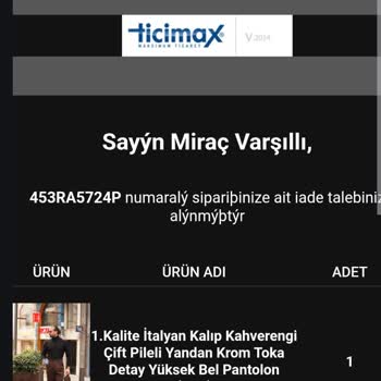 Aldığım Ürünler Uymadı İade Ve Değişim Sürecinde Mağdur Edildim