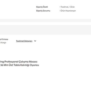 İki Kez Sipariş Verdiğim Masa 32 Gündür Gelmedi Satıcı Ve Platform Mağduriyetimi Çözmüyor