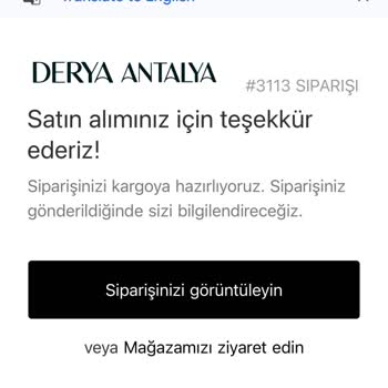 Derya Antalya Butikten Aldığım Ürün 10 Gündür Teslim Edilmedi, İletişim Kuramıyorum