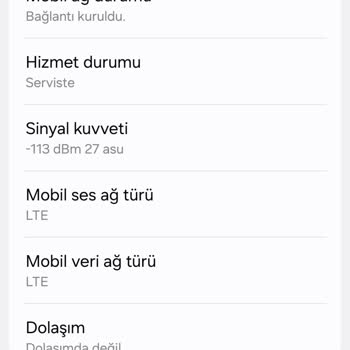 Turkcell'de Evde Telefon Görüşmesi Yapılamıyor Baz Çekmiyor