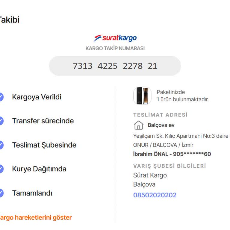 Adres Değişikliği Yapılmasına Rağmen Siparişim Yanlış Adrese Gönderildi