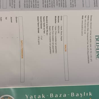 Yanlış Yatak Teslimatı Ve Üç Aydır Çözülmeyen Sorun