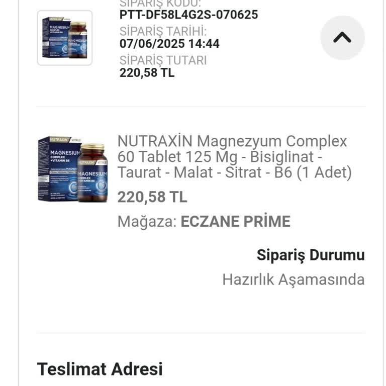 Siparişimin Teslim Edilmemesi Ve Müşteri Hizmetlerinden Sonuç Alınamaması