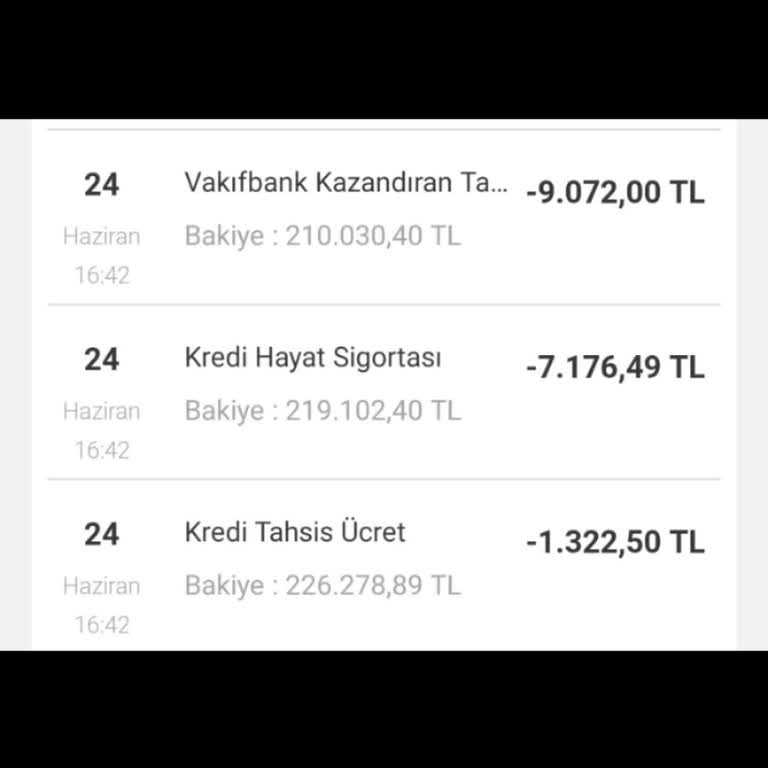 Kredi Kullanımında Zorunlu Kesilen Kazandıran Tarife Ücretinin İadesini İstiyorum
