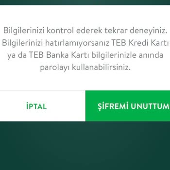 TEB Mobil Bankacılıkta Sürekli Şüpheli İşlem Engeli Yaşanıyor