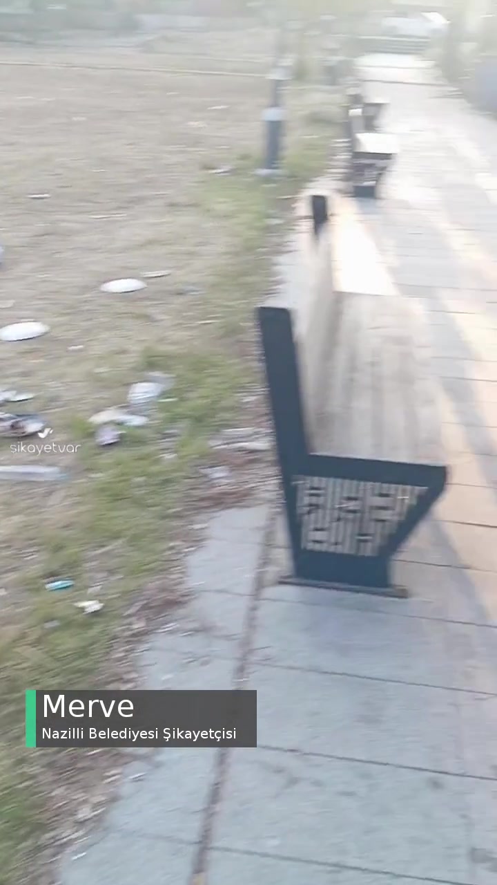 Nazilli Belediyesi Polis Parkı Pislik İçinde! videonun kapak resmi