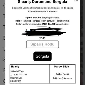 Siparişim İki Haftadır Gelmedi Çözüm Sunulmuyor