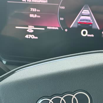 Sıfır Audi'de Beklenmedik Gürültü Ve Konfor Sorunu