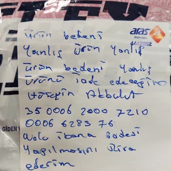 Yanlış Ürün Gönderildi, İade Edildi Ama Para İadesi Yapılmadı