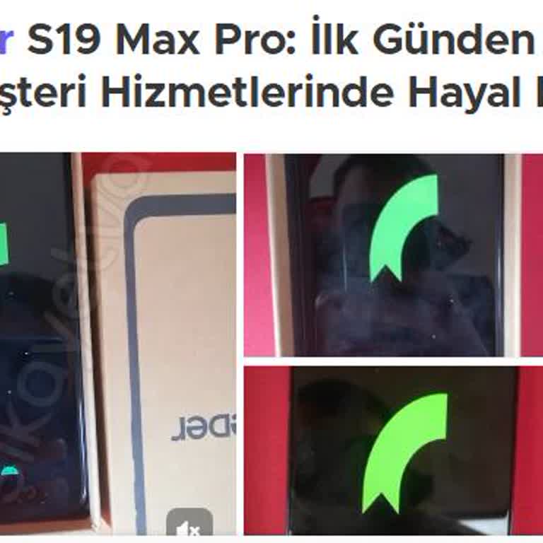 Reeder S19 Max Pro'nun İlk Günden Arızalanması Ve Yetersiz Müşteri Hizmetleri Deneyimi