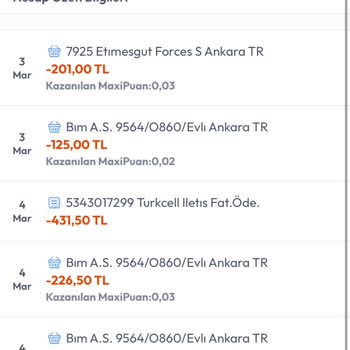 Her Ay Kredi Kartımdan Anlam Veremediğim Faizler Alınıyor