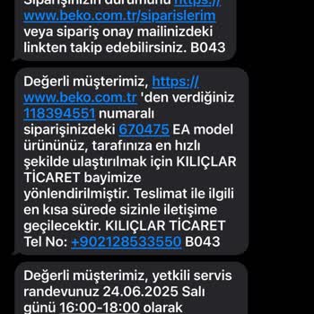 Teslimat Ve Kurulum Sürecinde Yaşanan Gecikme Ve İlgisizlik